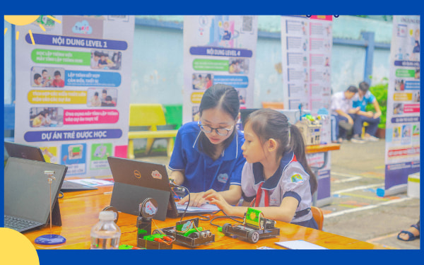 Để con trẻ phát triển vượt bậc với lớp học STEAM tại TOPKID EDUALL