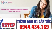 khoa luyen thi vstep online  co bang ngay   co thi thu ?