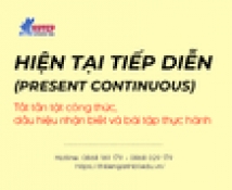 hien tai tiep dien  present continuous    tat tan tat cong thuc dau hieu nhan biet va bai tap thuc hanh