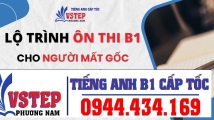 lo trinh on thi b1 cho nguoi mat goc trong 1 thang