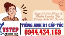 tips chinh phuc 4 phan luyen thi tieng anh b1 danh cho nguoi ban ron