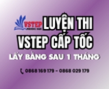 trung tam luyen thi vstep cap toc lay bang sau 1 thang